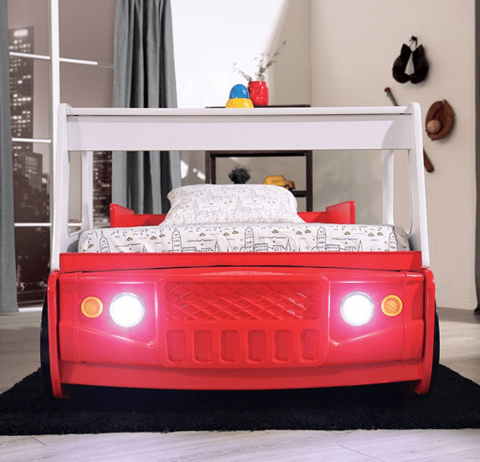 Firestall Twin Firetruck Novelty Bed