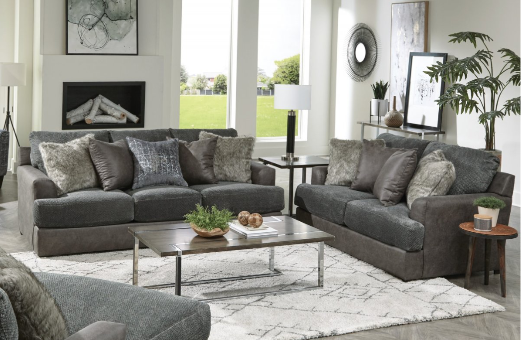 3339 Boulevard Graphite Sofa - Jackson Catnapper