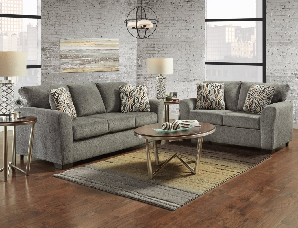 Allure Queen Sleeper Sofa - Gray