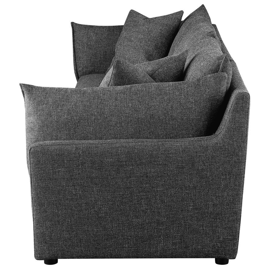 Sasha 3-Piece Modular Sofa - Barley Black