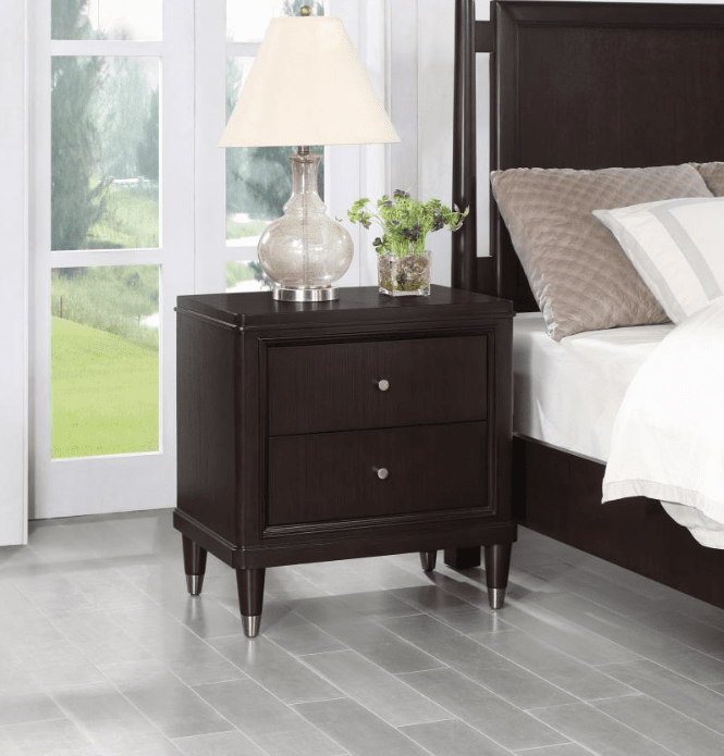 Emberlyn 2-Drawer Nightstand Brown