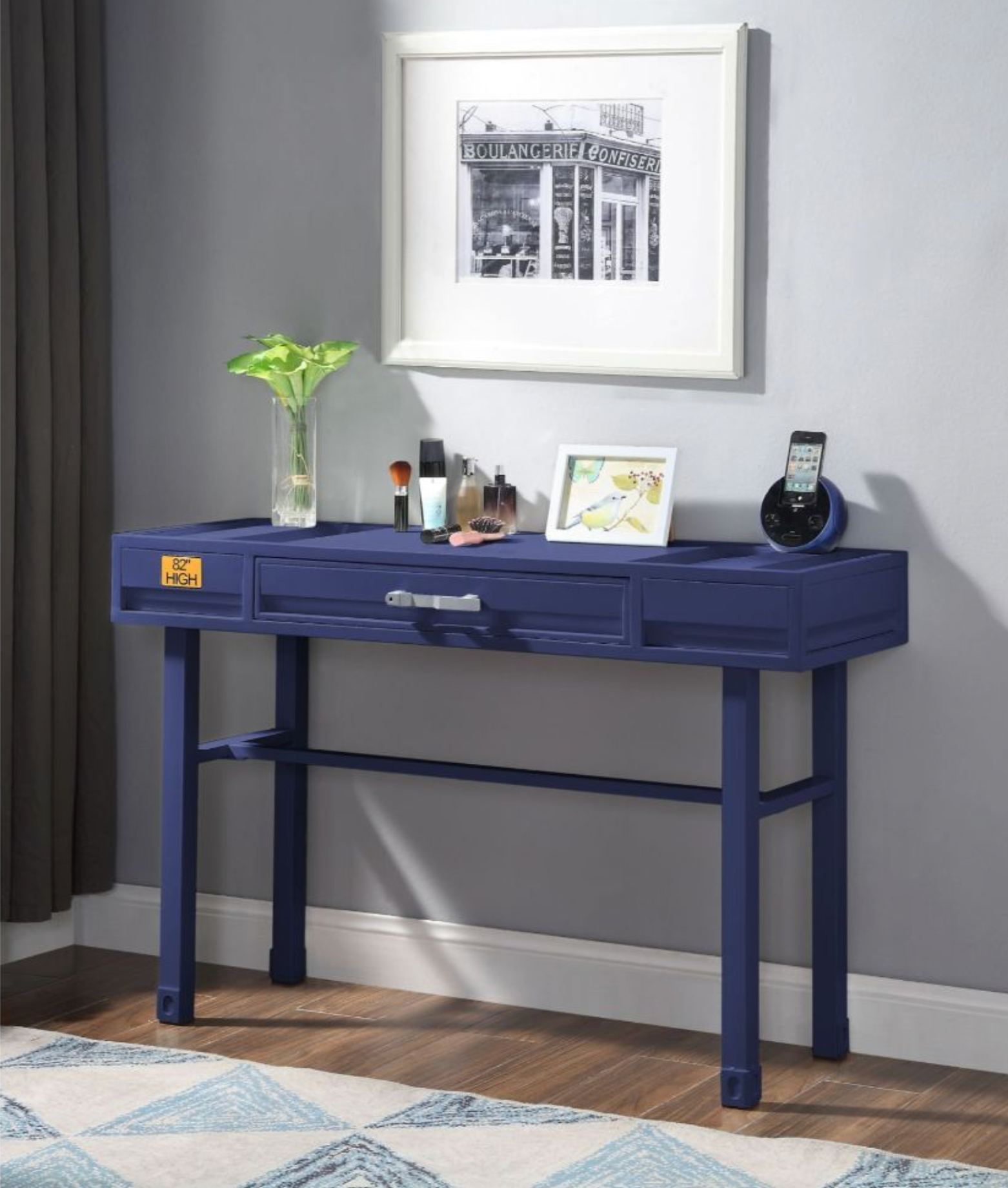 ACME Cargo Vanity Desk, Blue 35939