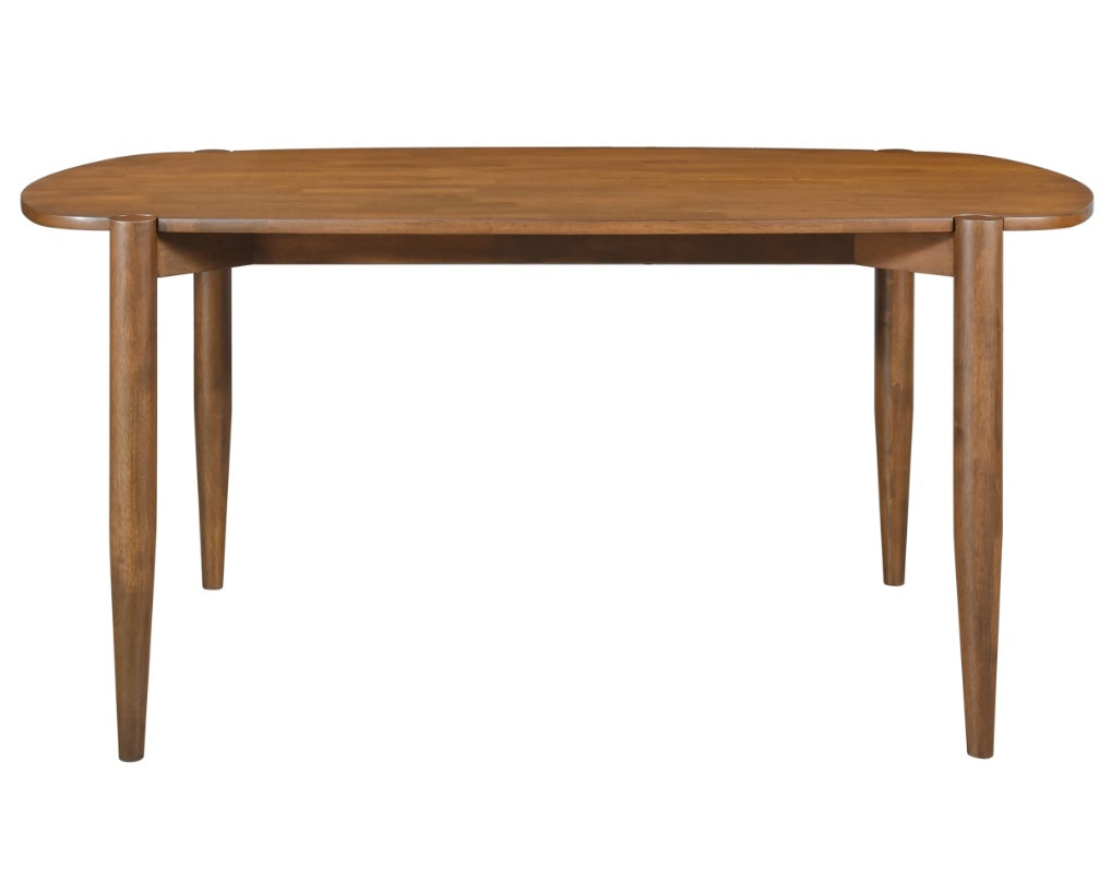 Dortch Oval Solid Wood Dining Table Walnut