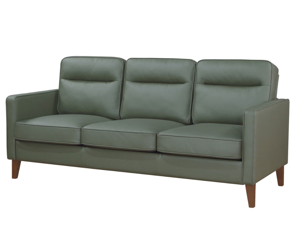 Jonah Upholstered Track Arm Sofa Green