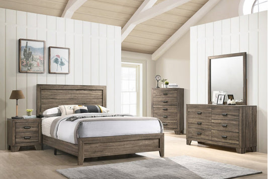 Millie Rustic King Bedroom Set