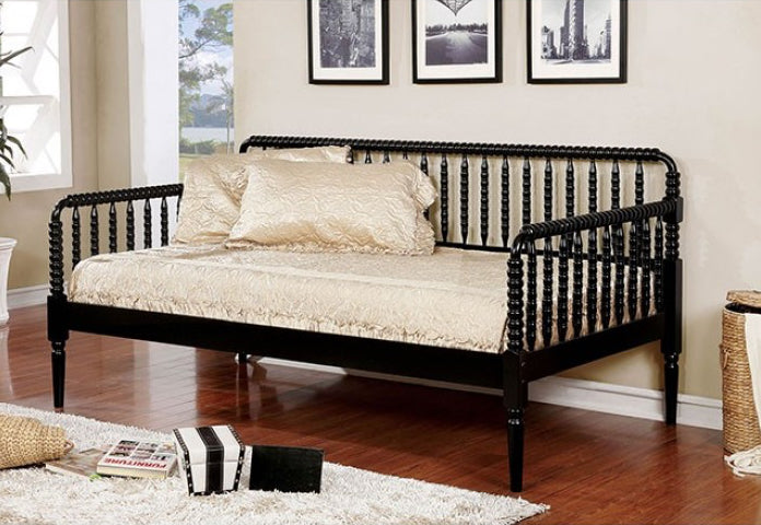 Linda "Jenny Lind" Style Daybed in Black