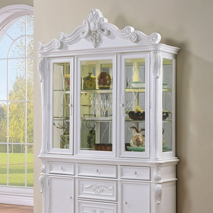 Manzanita Traditional Hutch & Buffet - White