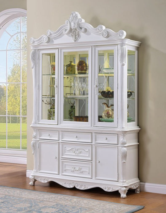 Manzanita Traditional Hutch & Buffet - White