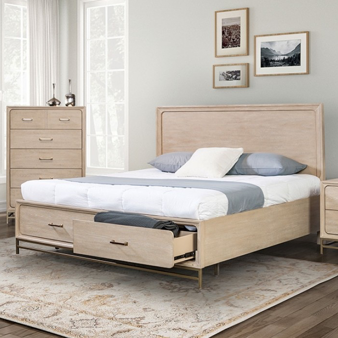 Sandnes Transitional Queen Bedroom Set