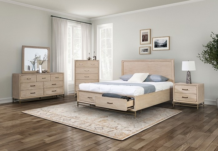 Sandnes Transitional Queen Bedroom Set