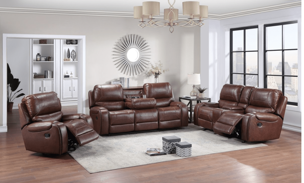 Keily Transitional Reclining Living Room Set