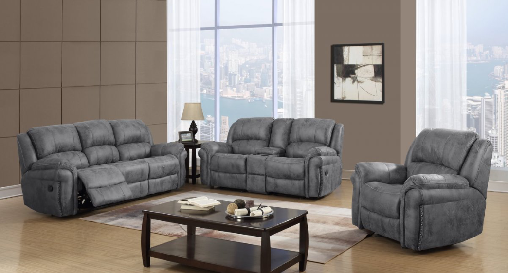 Keily Transitional Reclining Living Room Set