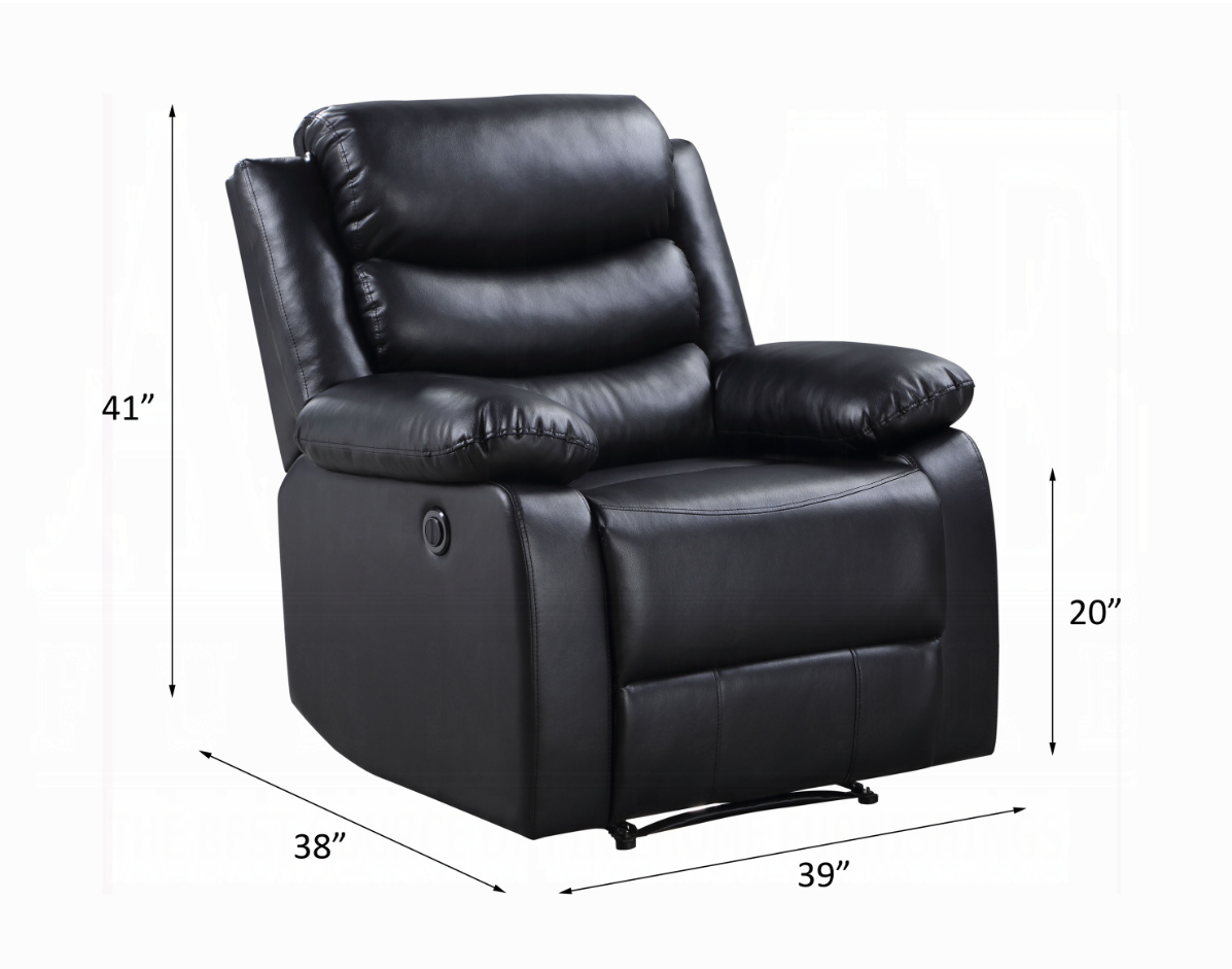 Eilbra Power Motion Recliner - Black