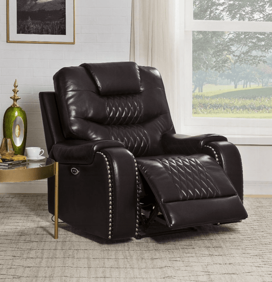 Acme Braylon Power Recliner - Dark Brown