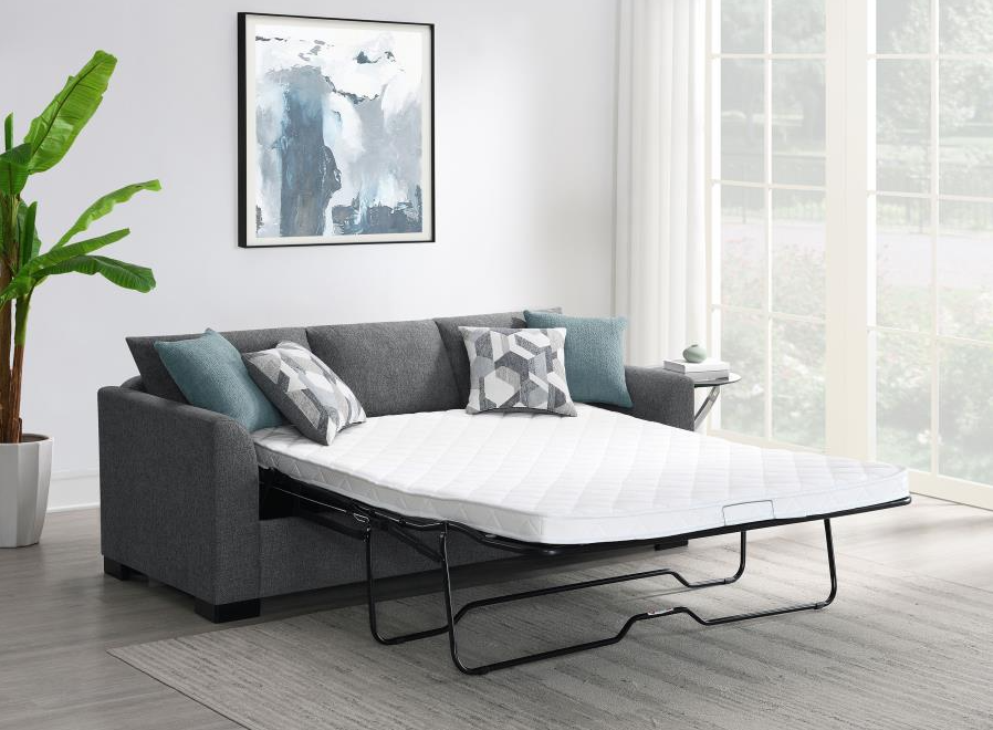 Storey Upholstered Sleeper Sectional Chaise Sofa