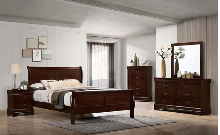 Marx Louis Philippe Style Queen Bedroom Set