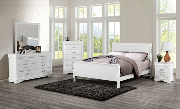 Marx Louis Philippe Style Queen Bedroom Set