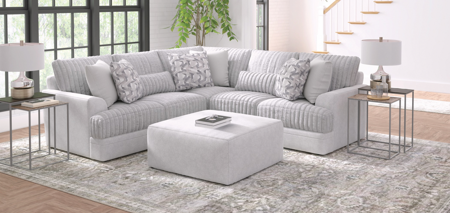 Catnapper 3480 Titan Faux Fur Corner Sectional