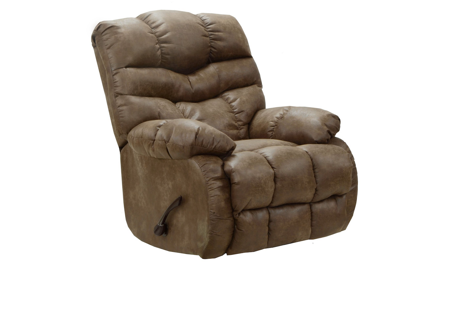 4738 Berman Rocker Recliner with Chaise Style Leg Rest