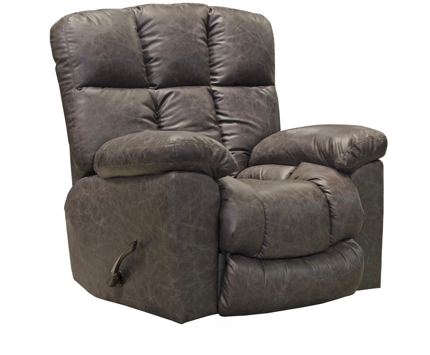 Catnapper 4784 Mayfield Oversize Faux Leather Glider Recliner