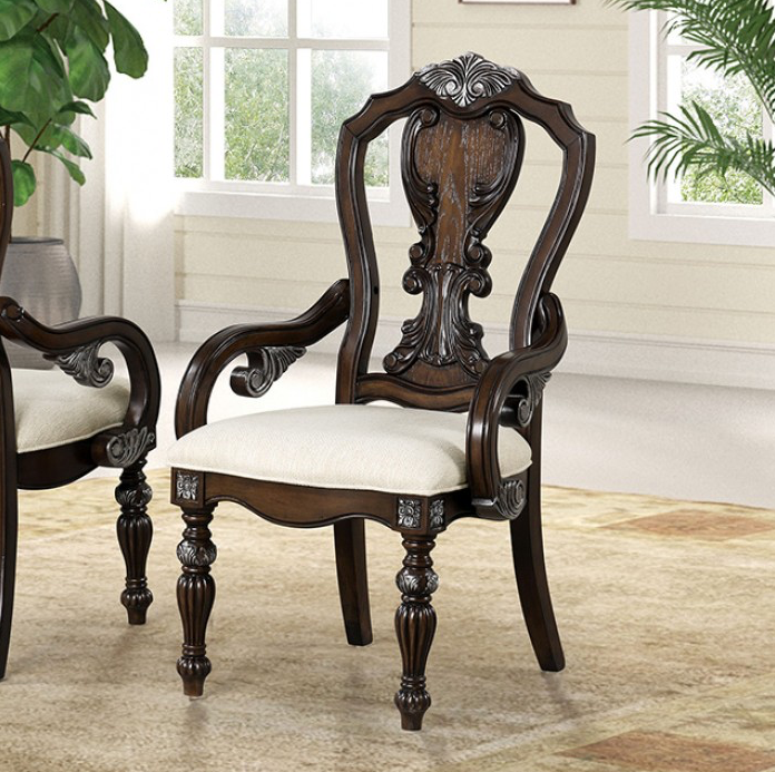 Promenade 9-Piece Formal Dining Set, Dark Brown