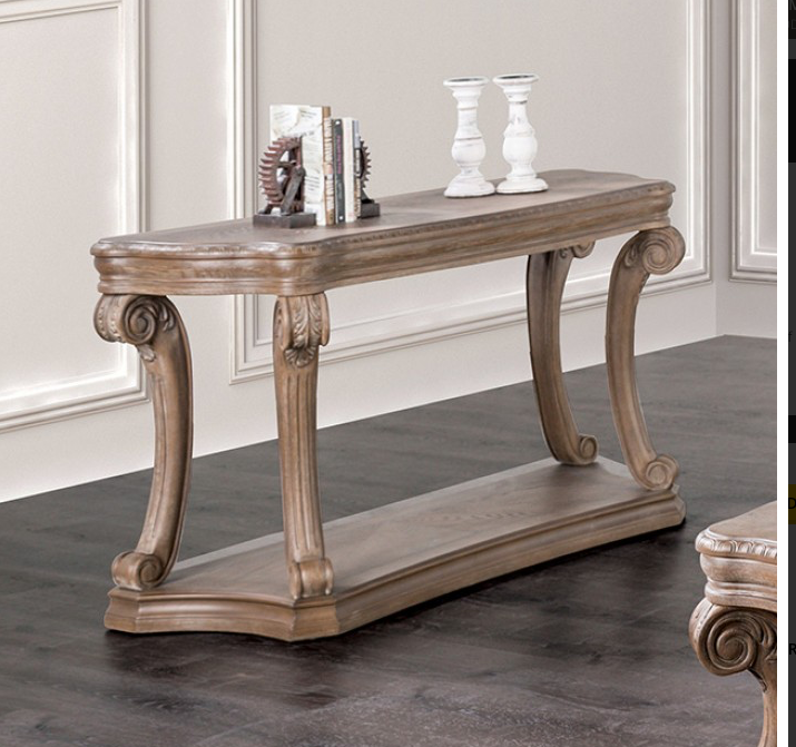 Seven Oaks Traditional Solid Wood Sofa Table