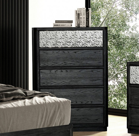 Sterling West Collection Bedroom Chest, Ash Gray