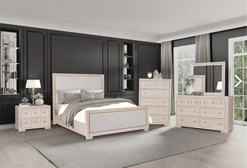 Hatton Cross II Modern King Bedroom Collection, Tawny