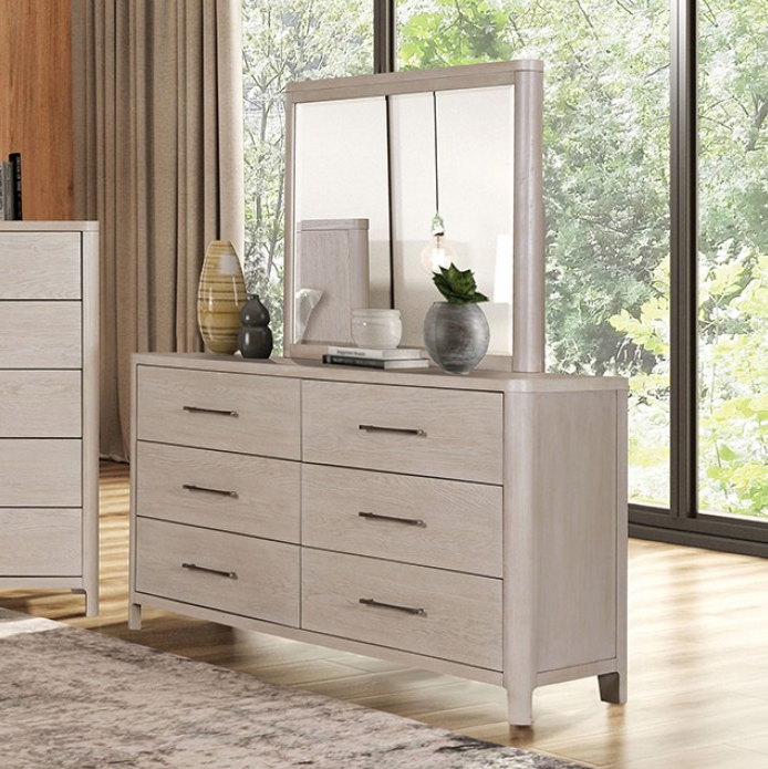 Fareham Modern King Bedroom Collection, Oak