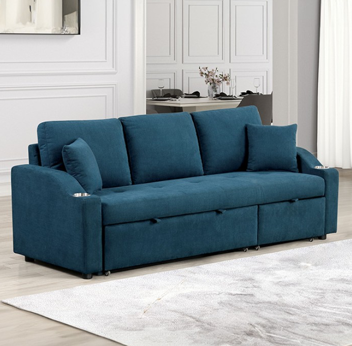 Royden Multi-Function Convertible Sleeper Sofa – Available in Gray & Blue