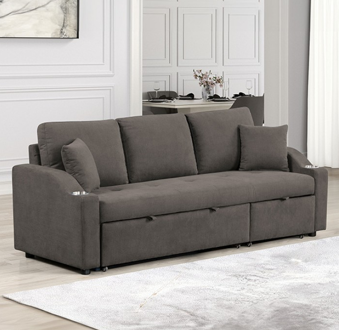 Royden Multi-Function Convertible Sleeper Sofa – Available in Gray & Blue