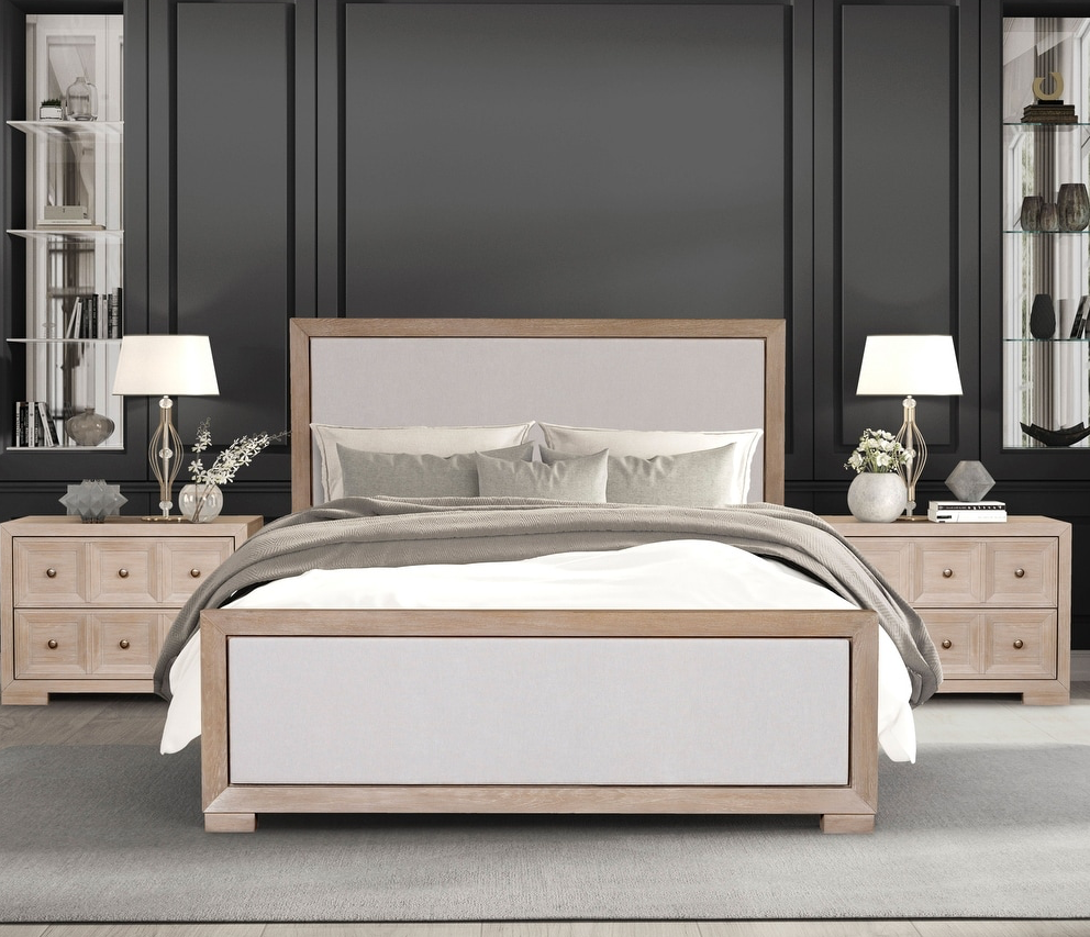 Hatton Cross II Modern King Bedroom Collection, Tawny