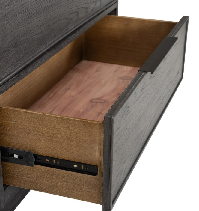 Sterling West Collection Bedroom Chest, Ash Gray