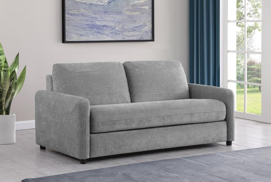 Rylie Upholstered Sofa Sleeper with Queen Mattress