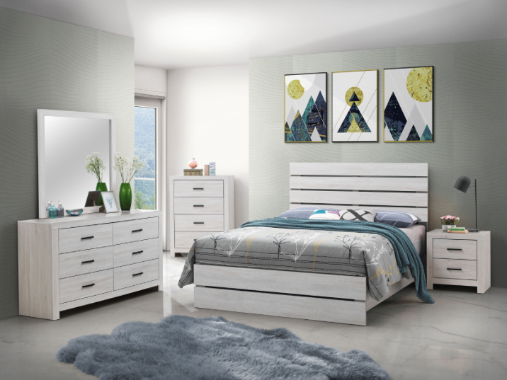 Brantford Rustic Queen Size Bedroom Set