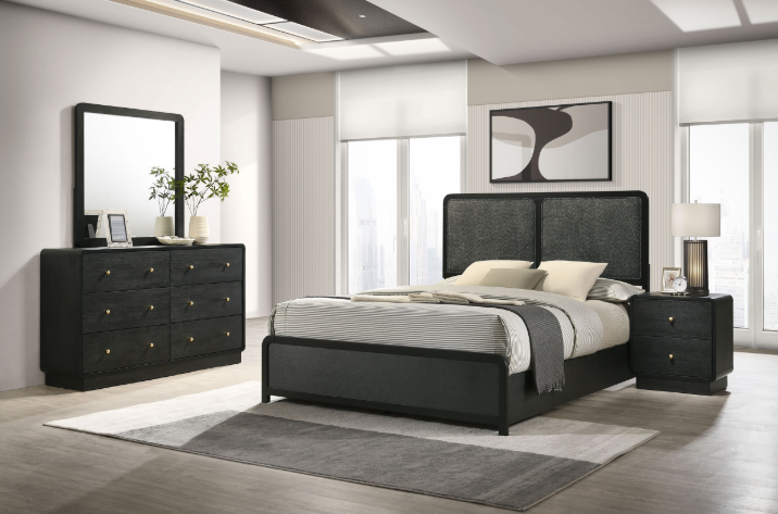 Cavelle Mid-Century Modern Bedroom Set