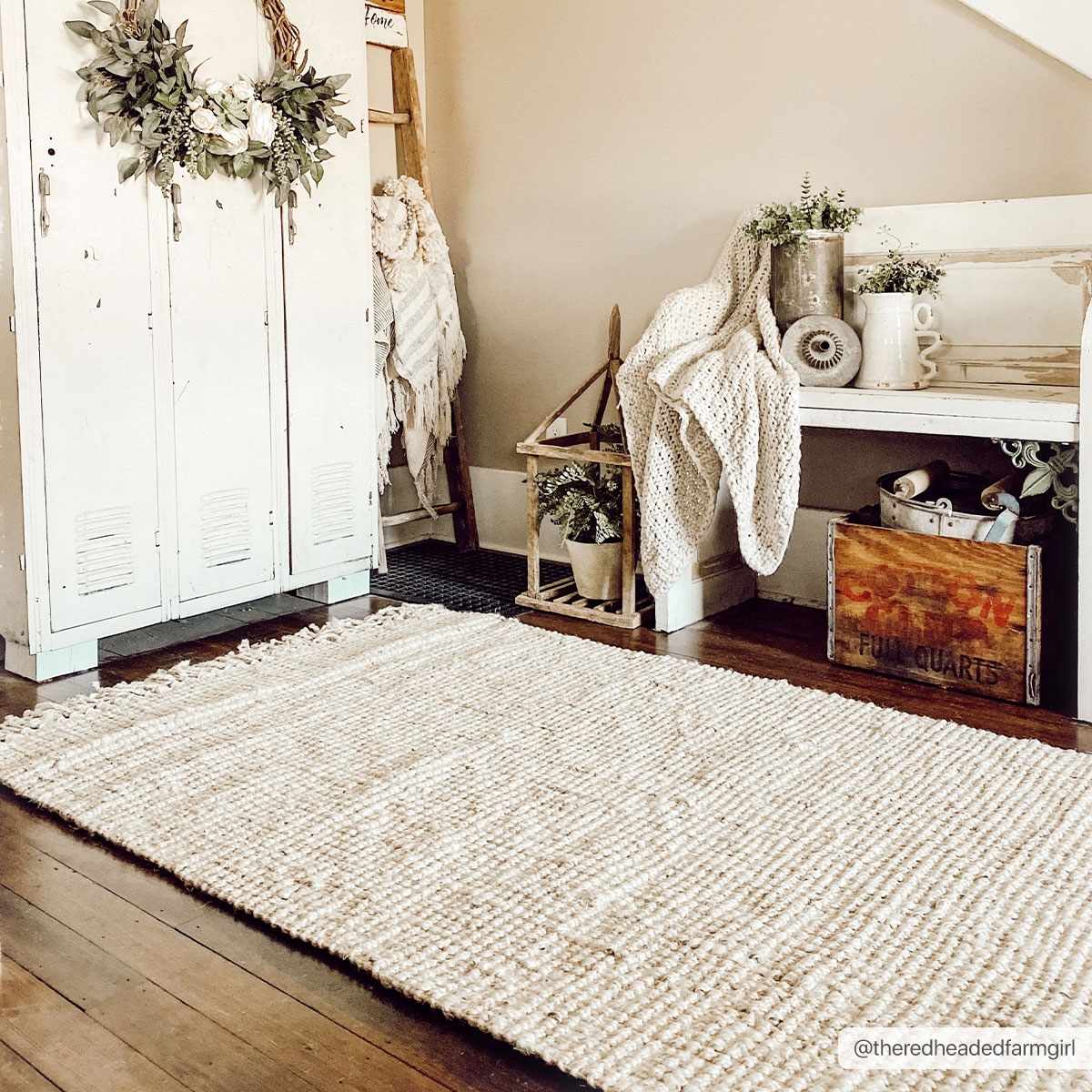 Senneterre Bleached Jute Rug