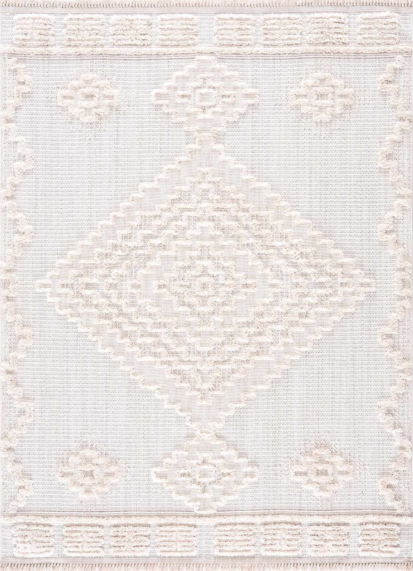 Rosales Cream High&Low Area Rug