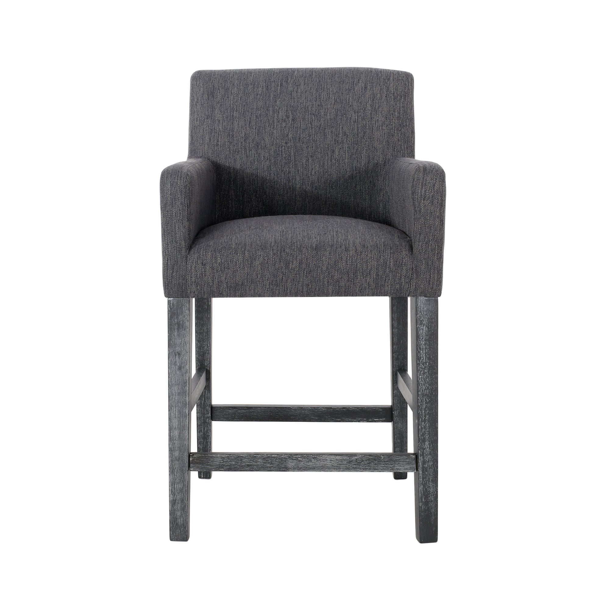 Anouk 26 inch Counter Stool Set of 2 - Charcoal/Gray