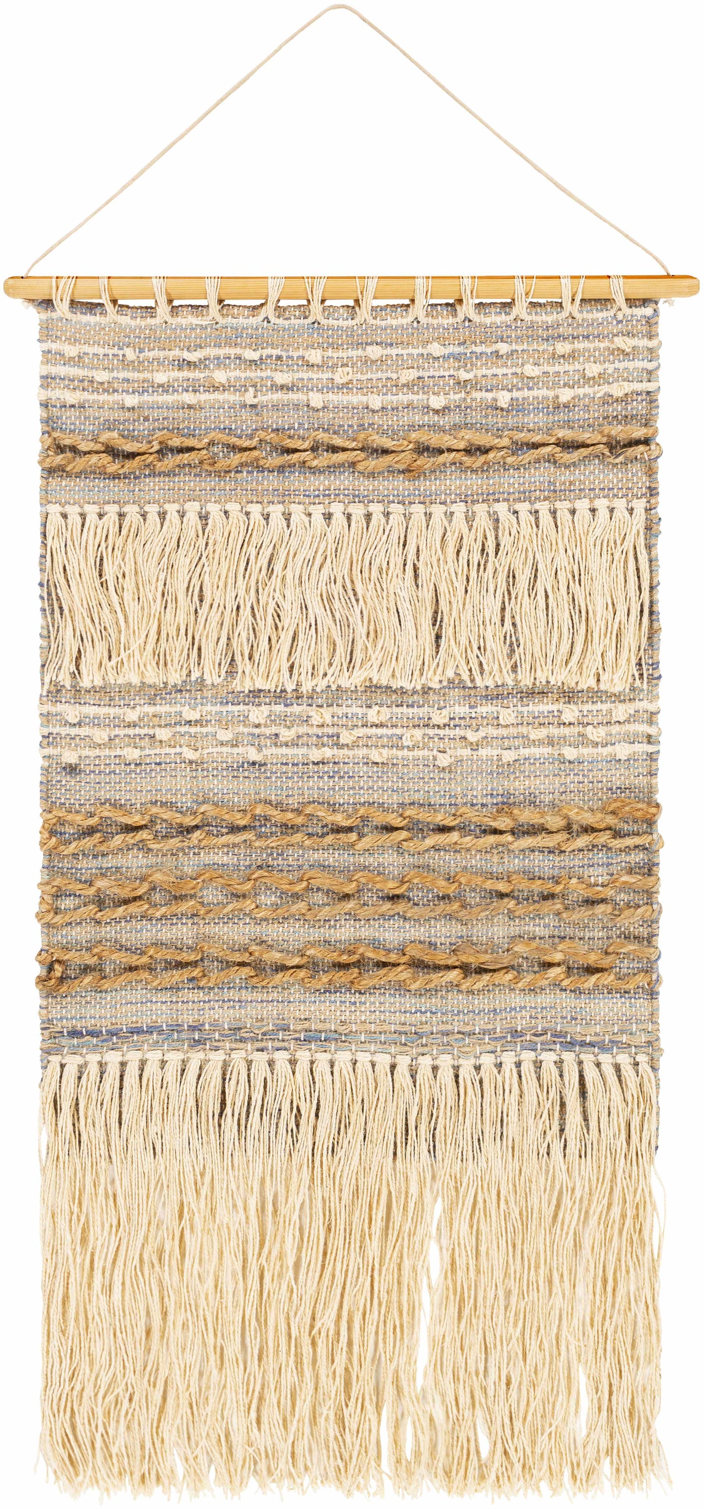 Acklington Jute Woven Boho Wall Hanging