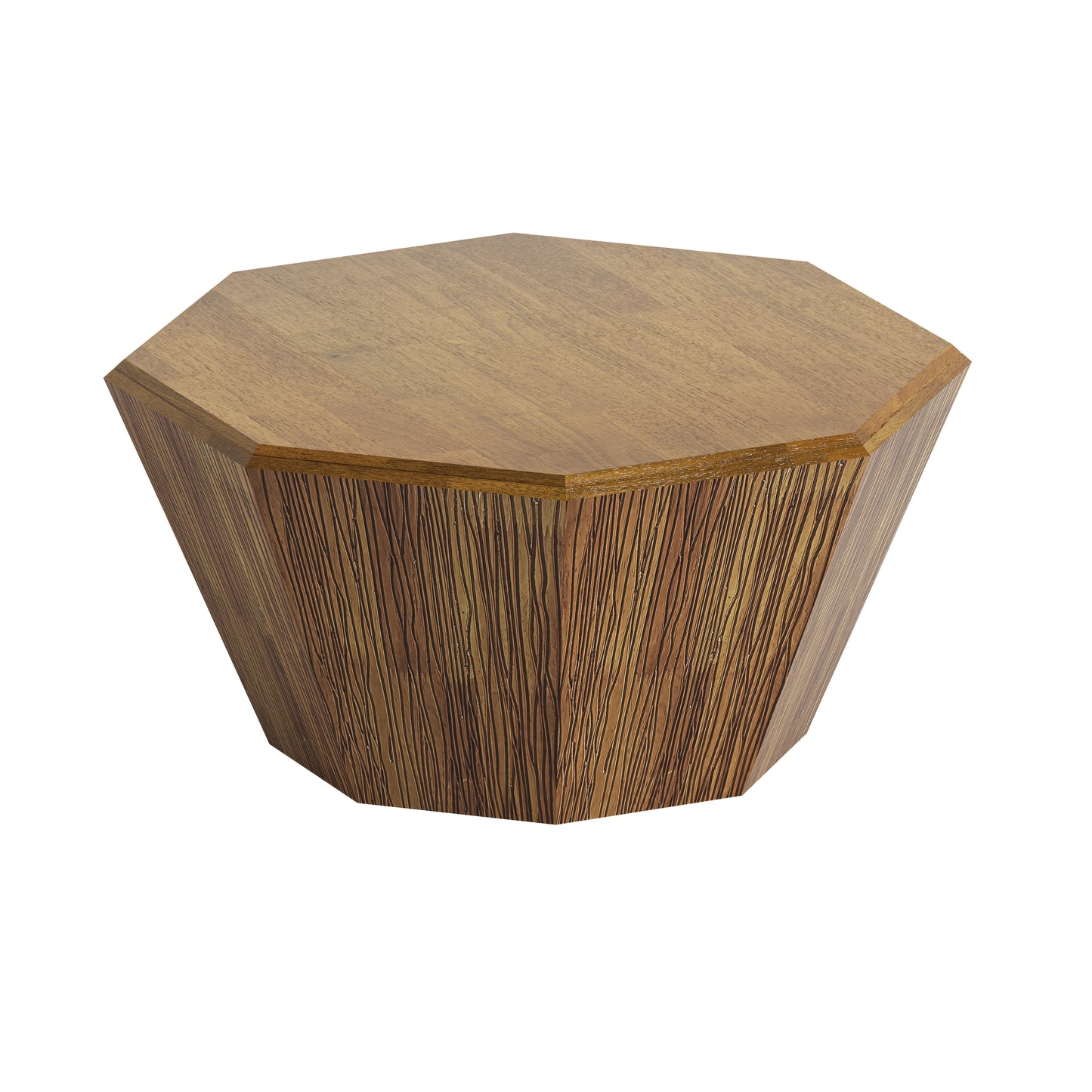 Normal 31.5" Octagonal Coffee Table, Natural