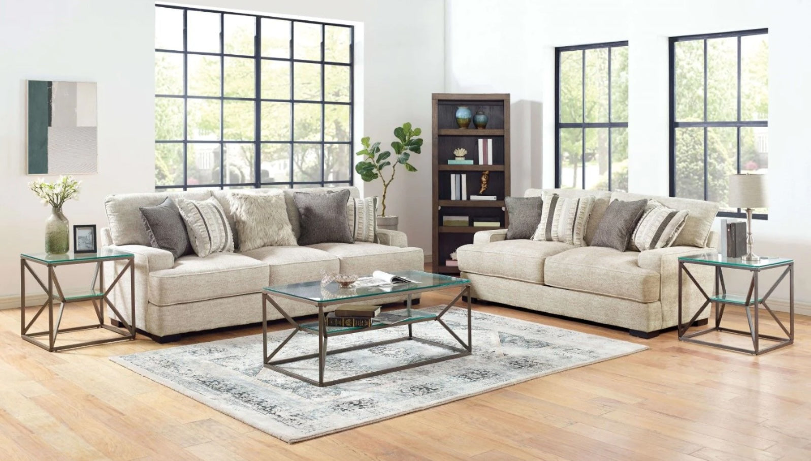 Ardenfold Contemporary Upholstered Sofa - Furniture of America