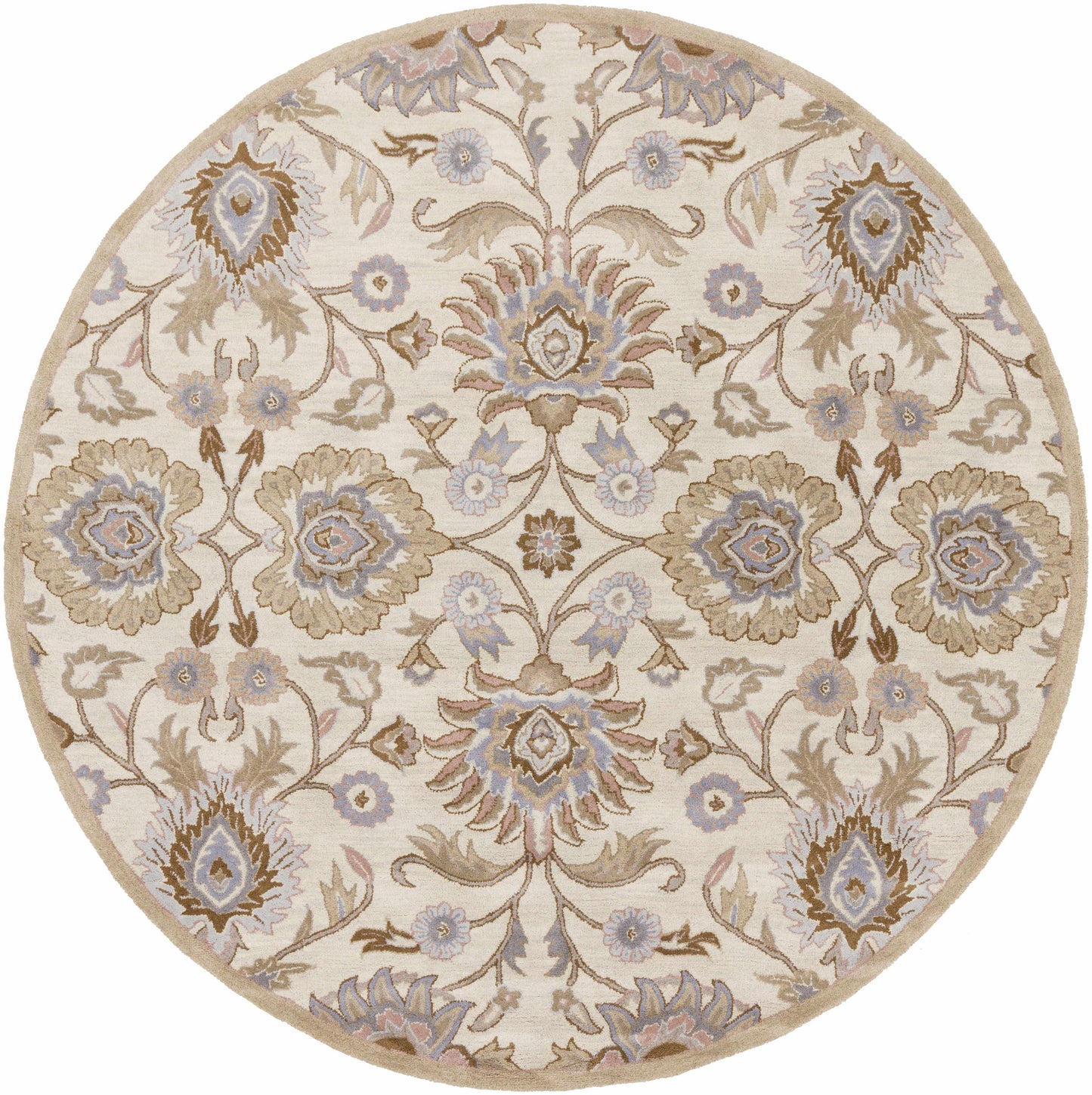 Conesus Hand Tufted Ivory 1109 Wool Rug