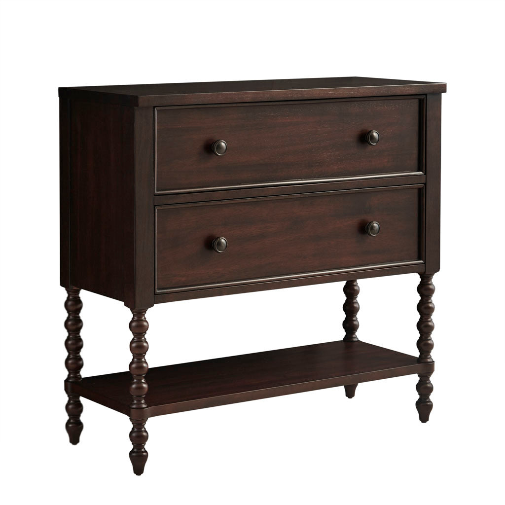 Orson 2 Drawer Accent Chest Morocco Brown