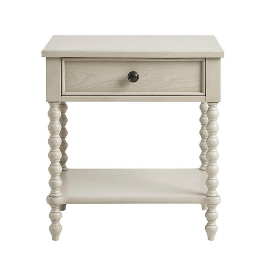 Orson Farmhouse Nightstand, Antique Cream