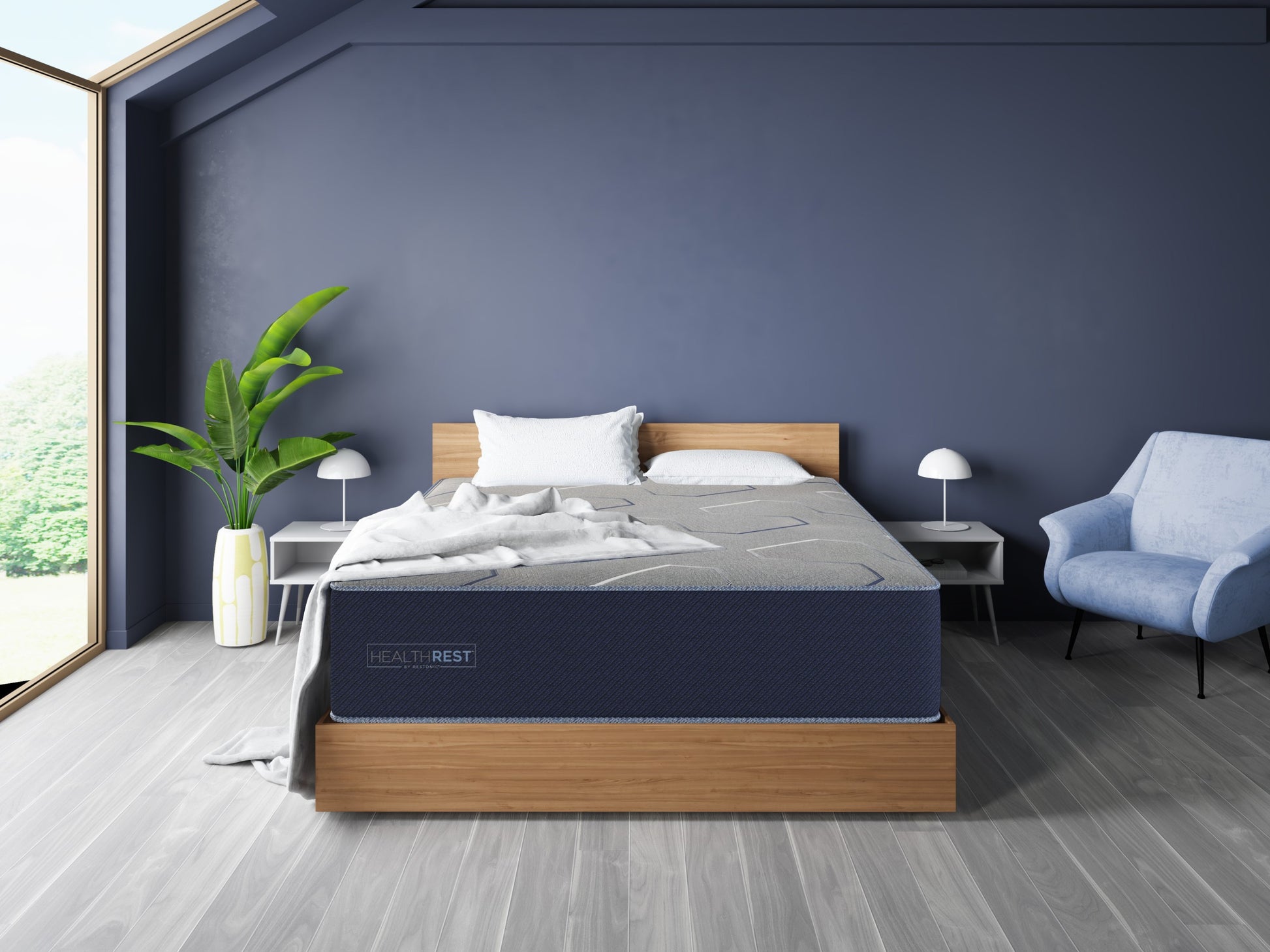 Restonic Polarbreez Luxury Firm Mattress, King