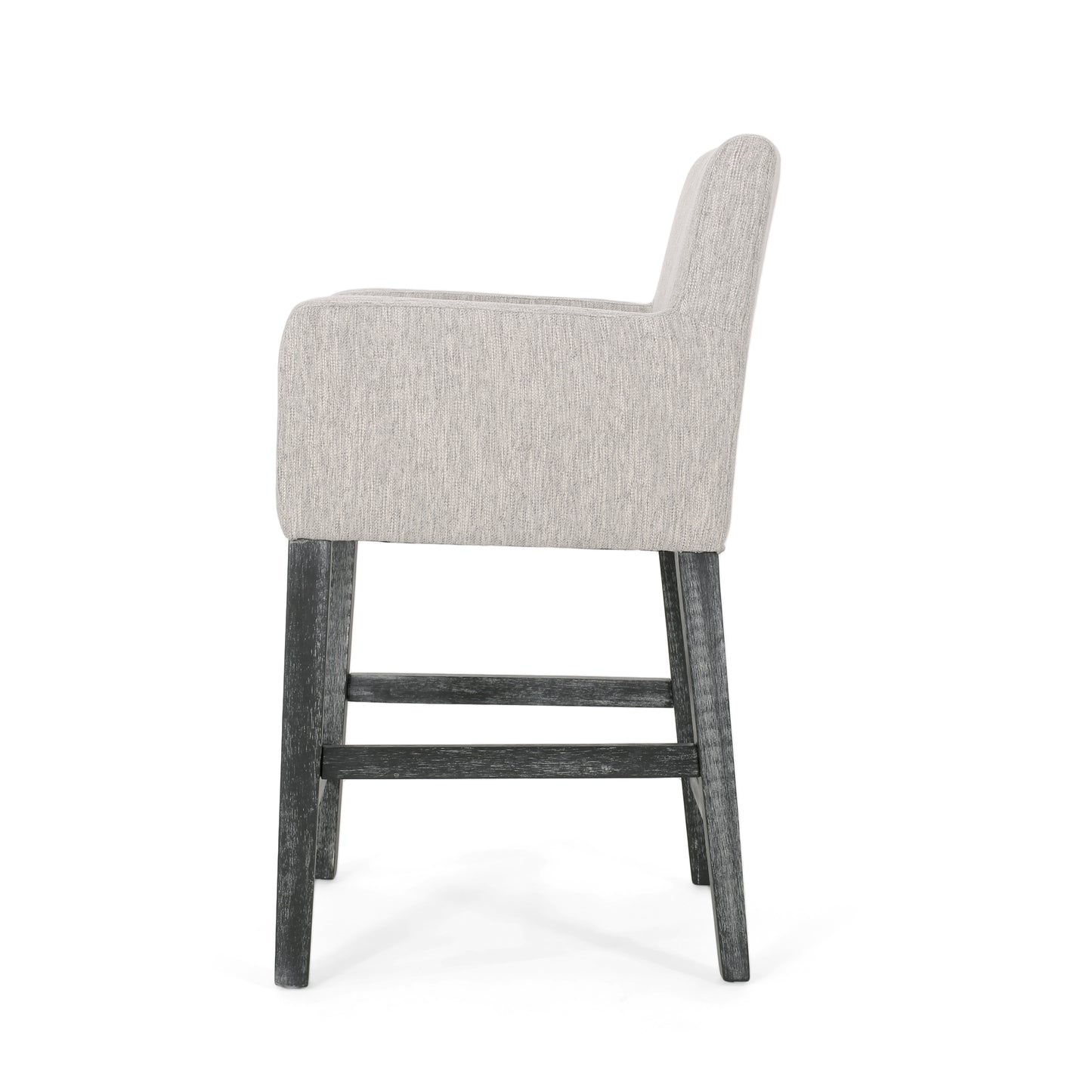 Anouk 26 inch Counter Stool Set of 2 - Light Gray/Gray