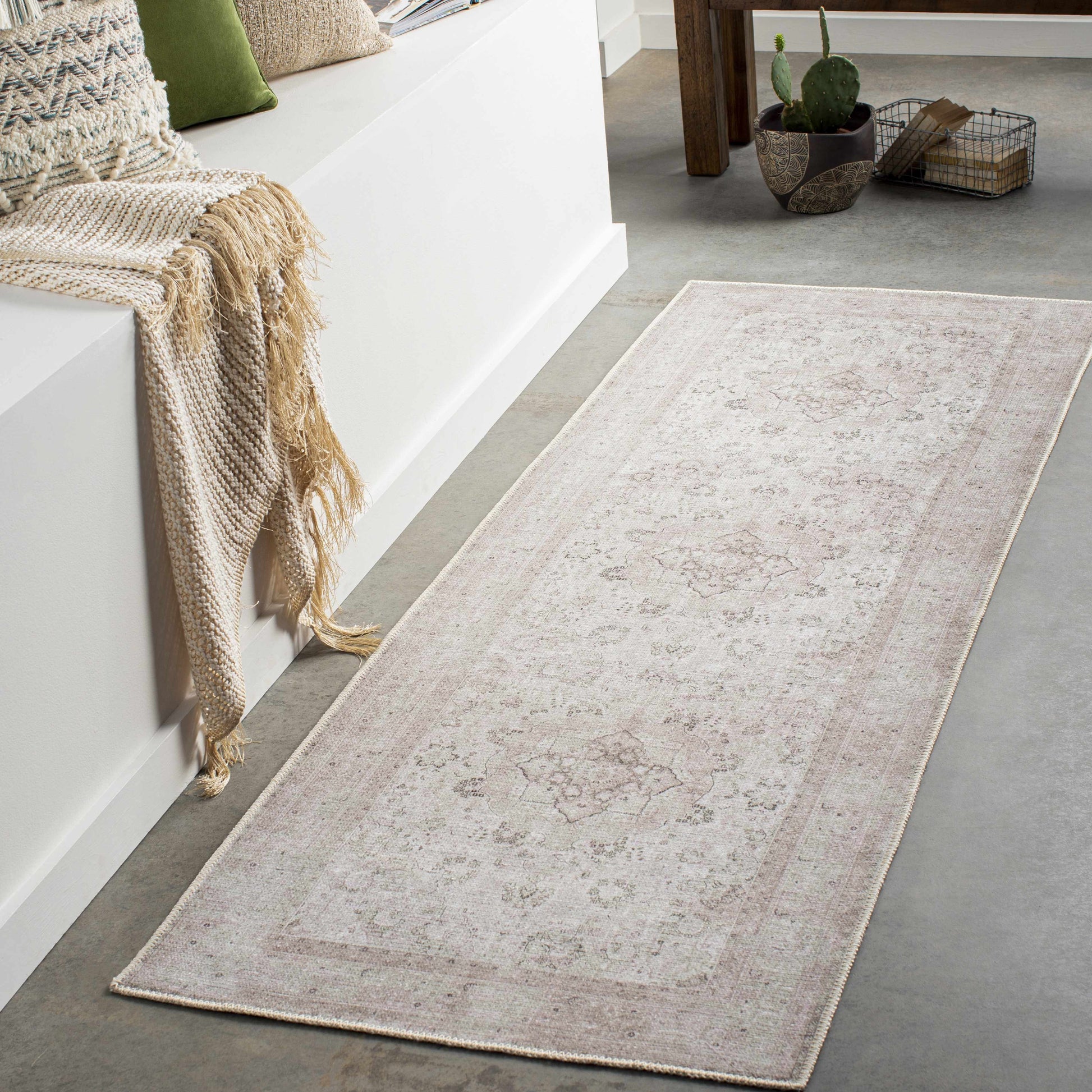 Bethany Washable Area Rug