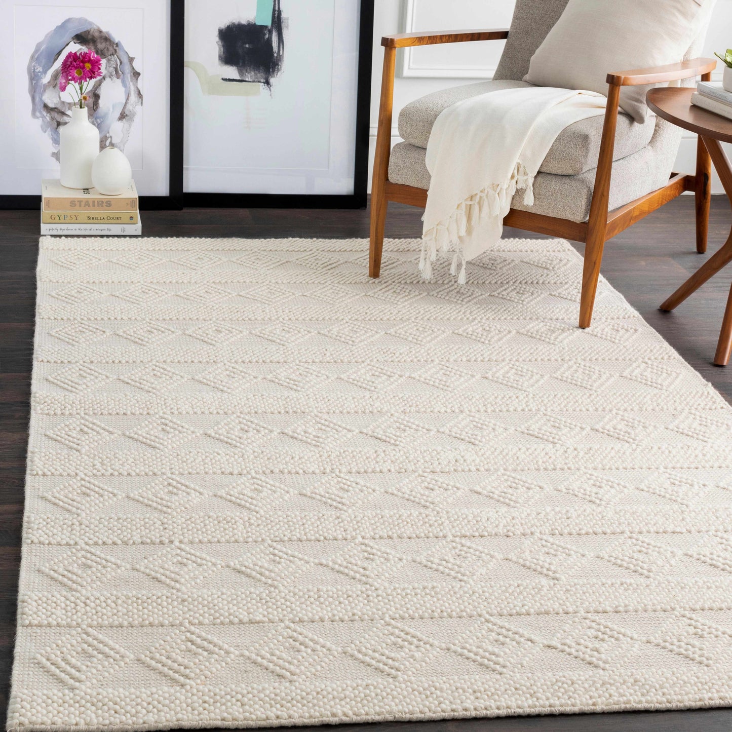 Bolinger Wool Area Rug