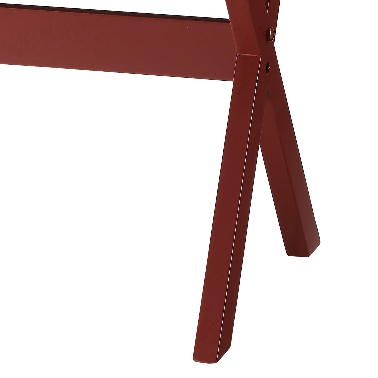 Red 1-drawer End Table